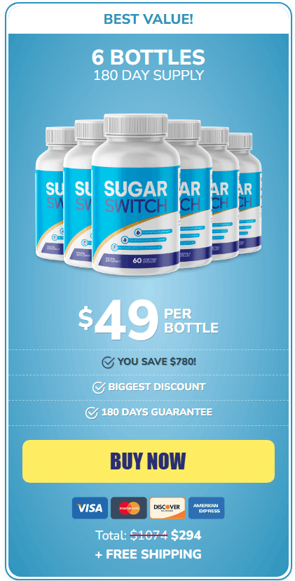 Oerder Sugar Switch 6 Bottles